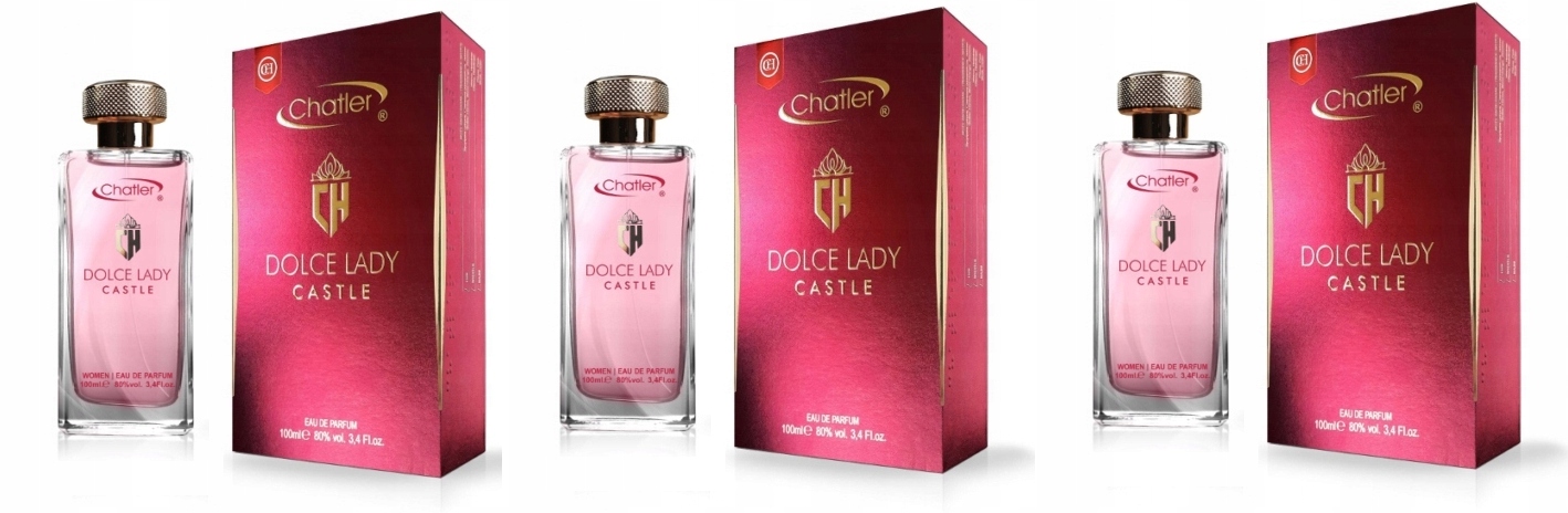 Chatler Dolce Lady Castle 3x100 ml parfémovaná voda