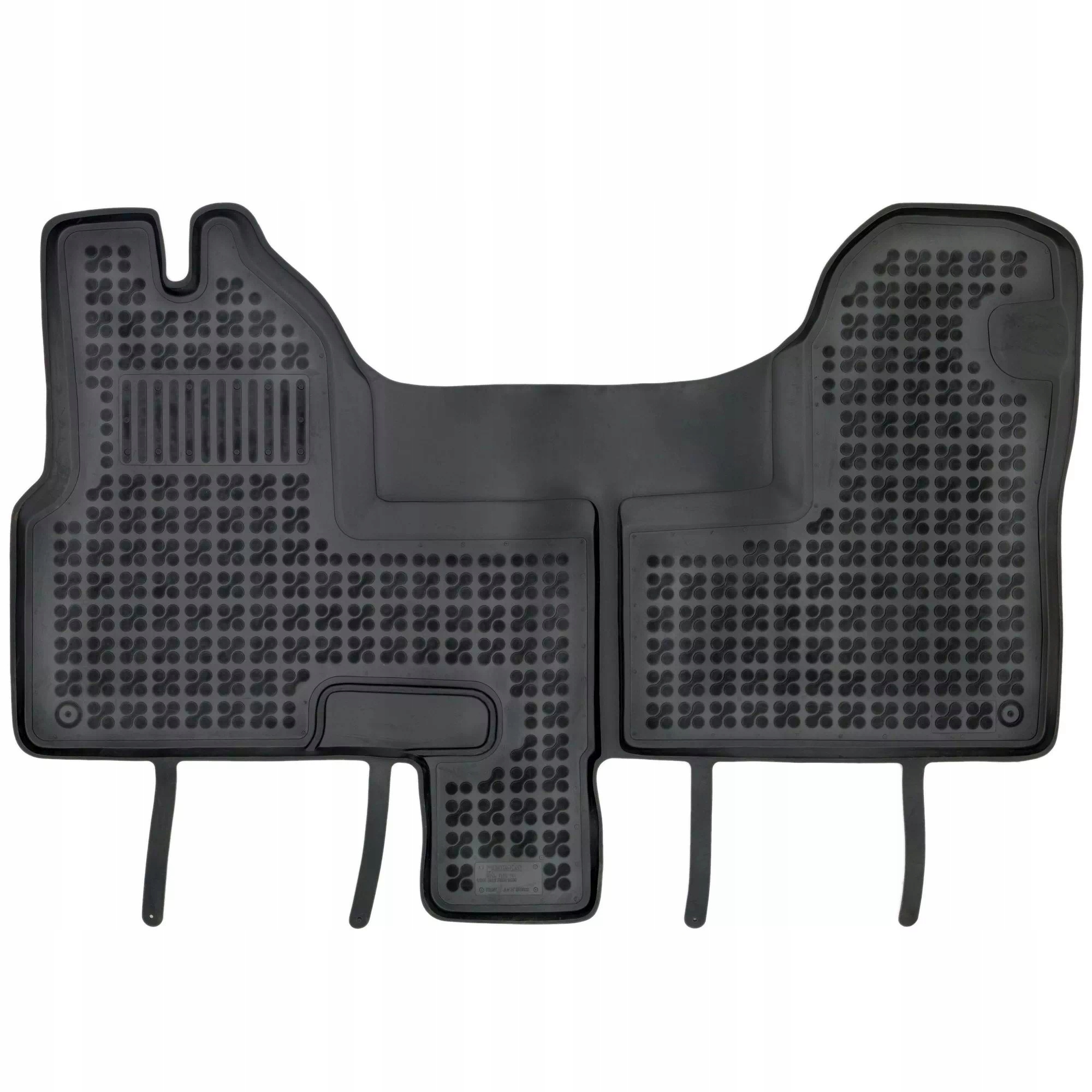 Dywaniki korytkowe gumowe Iveco Daily IV 2006-2011, 2011-2014