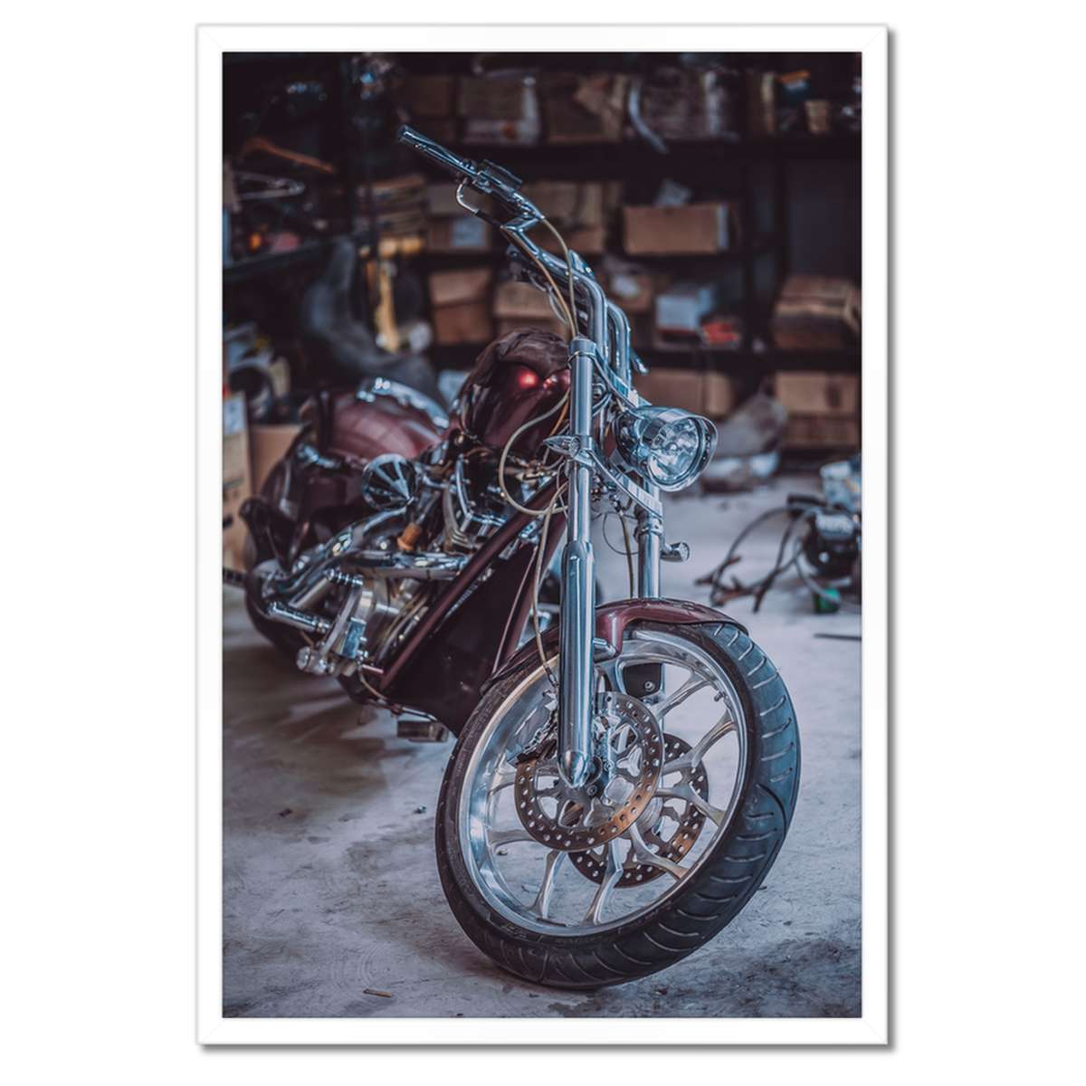 Plakáty v rámu 40x60 Motocykl Motorky Dvě kola