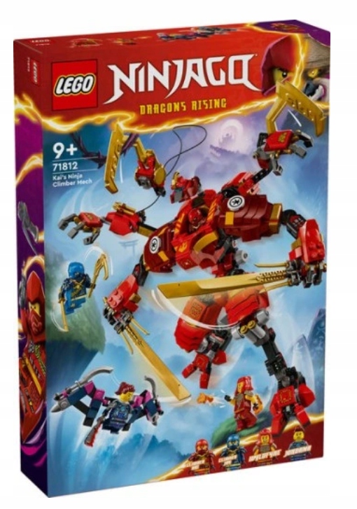 Lego 71812 Ninjago Lezecký Mech Ninja Kaia