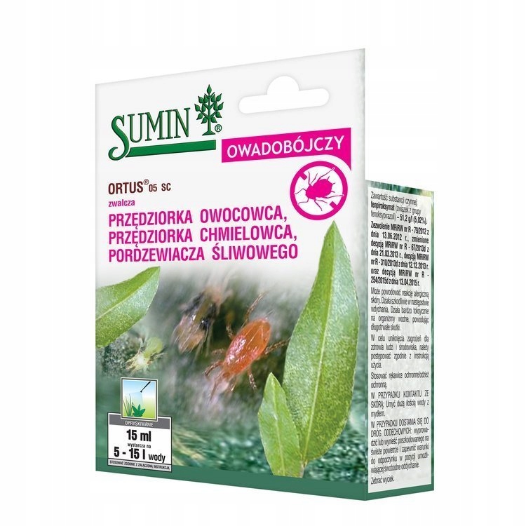 

Sumin Ortus 05 Sc 5ml na przędziorki