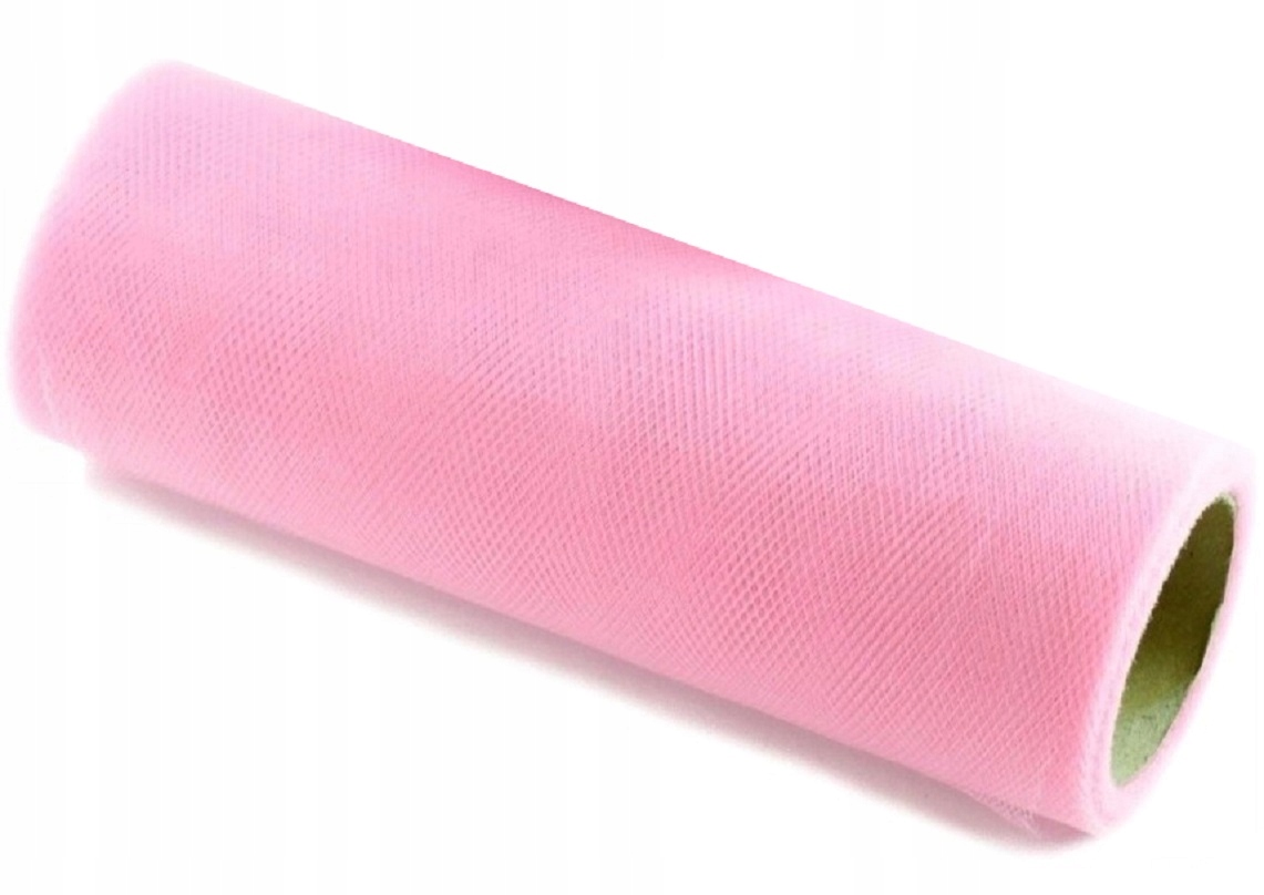 

Tiul w Rolce 15 cm x 9 m Różowy |12|
