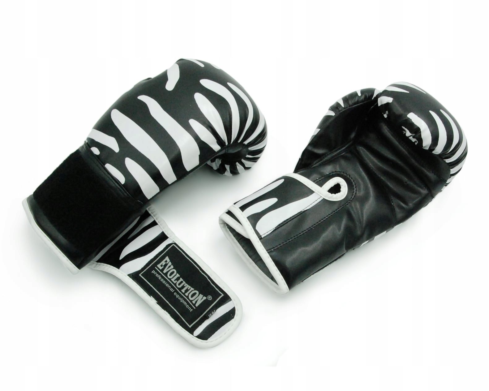 RĘKAWICE BOKSERSKIE SPARINGOWE EVOLUTION 10 OZ Model Zebra