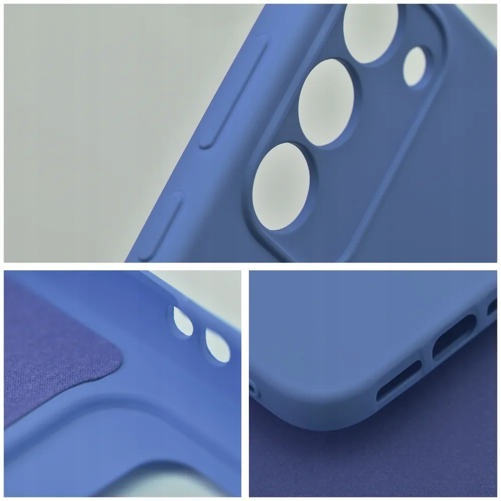 Futerał do Samsung A34 5G Silicone niebieski