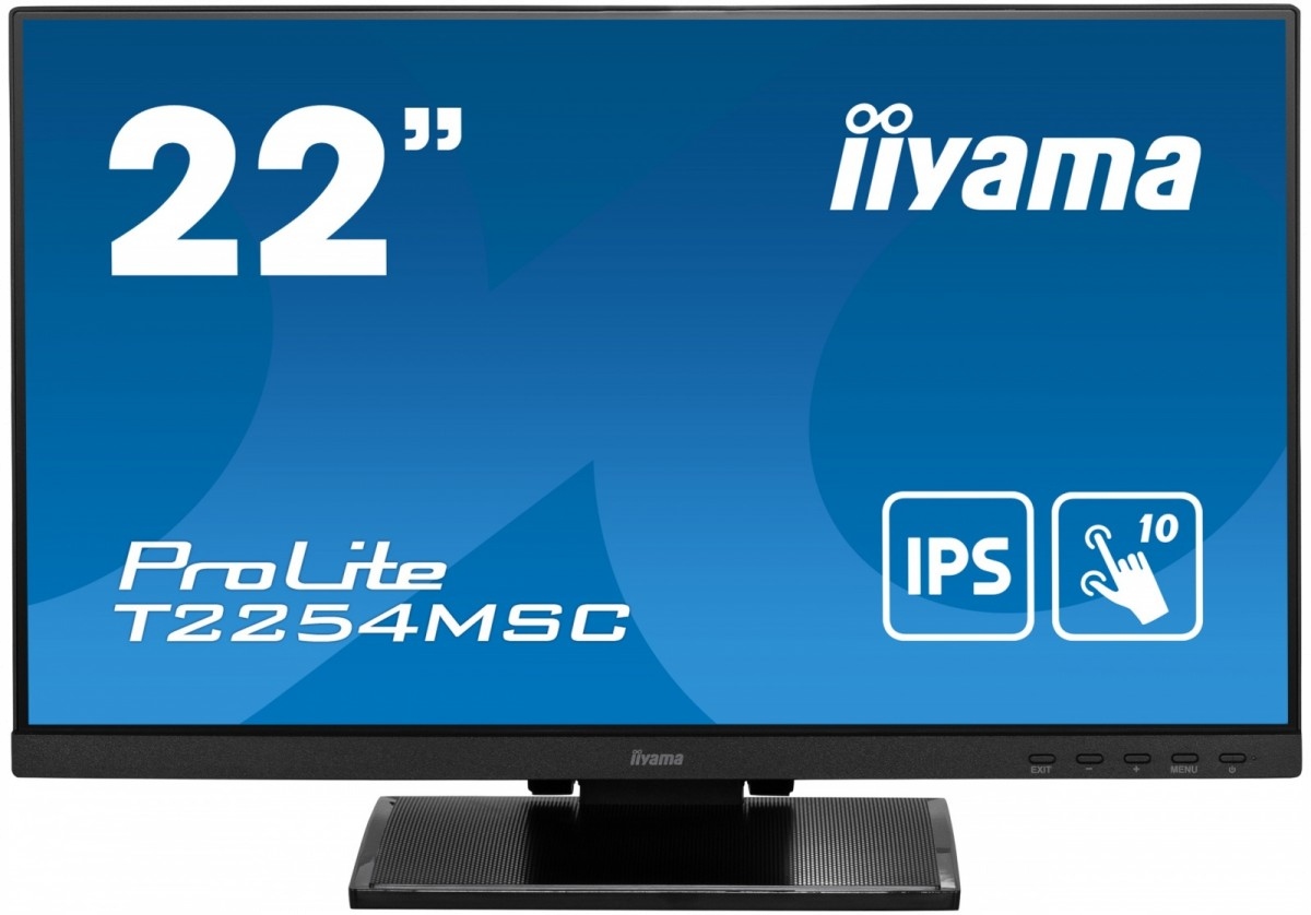 Iiyama Monitor 21.5 cala T2254MSC-B1AG pojemnościowa 10 punktów Ips