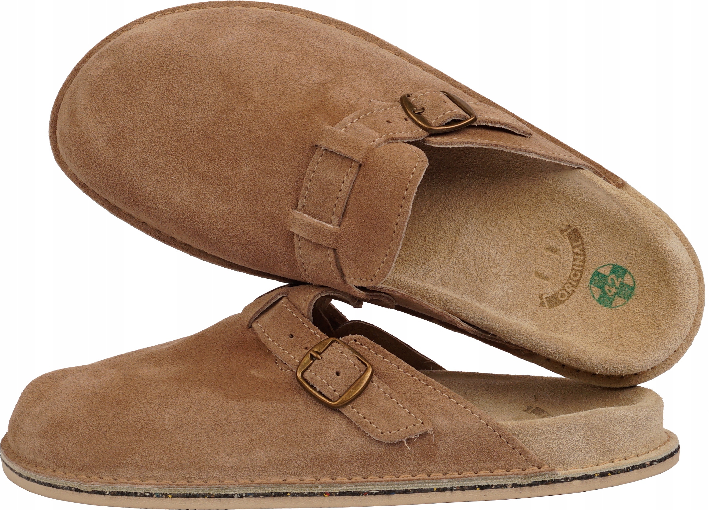 Pánské kožené Papuče Fusbets do práce, do školy, domů, na procházky po ulici