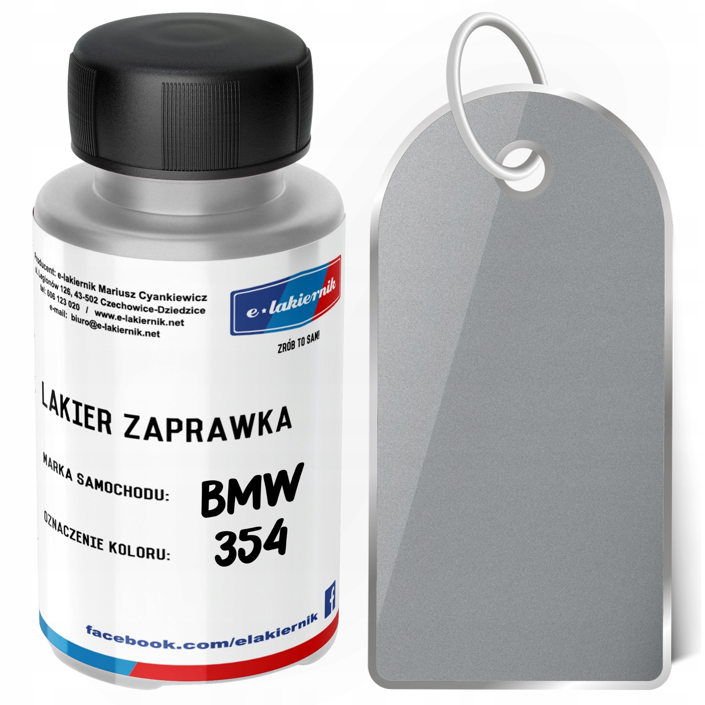 

e-lakiernik Lakier Zaprawkowy Na Rysy Bmw 354