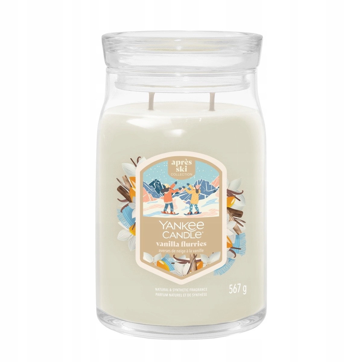 Yankee Candle Signature velká svíčka Vanilla Flurries