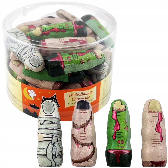 Storz Halloween Palce Frankenstein Palec Potwory Mumia Zombie 50szt 500g De