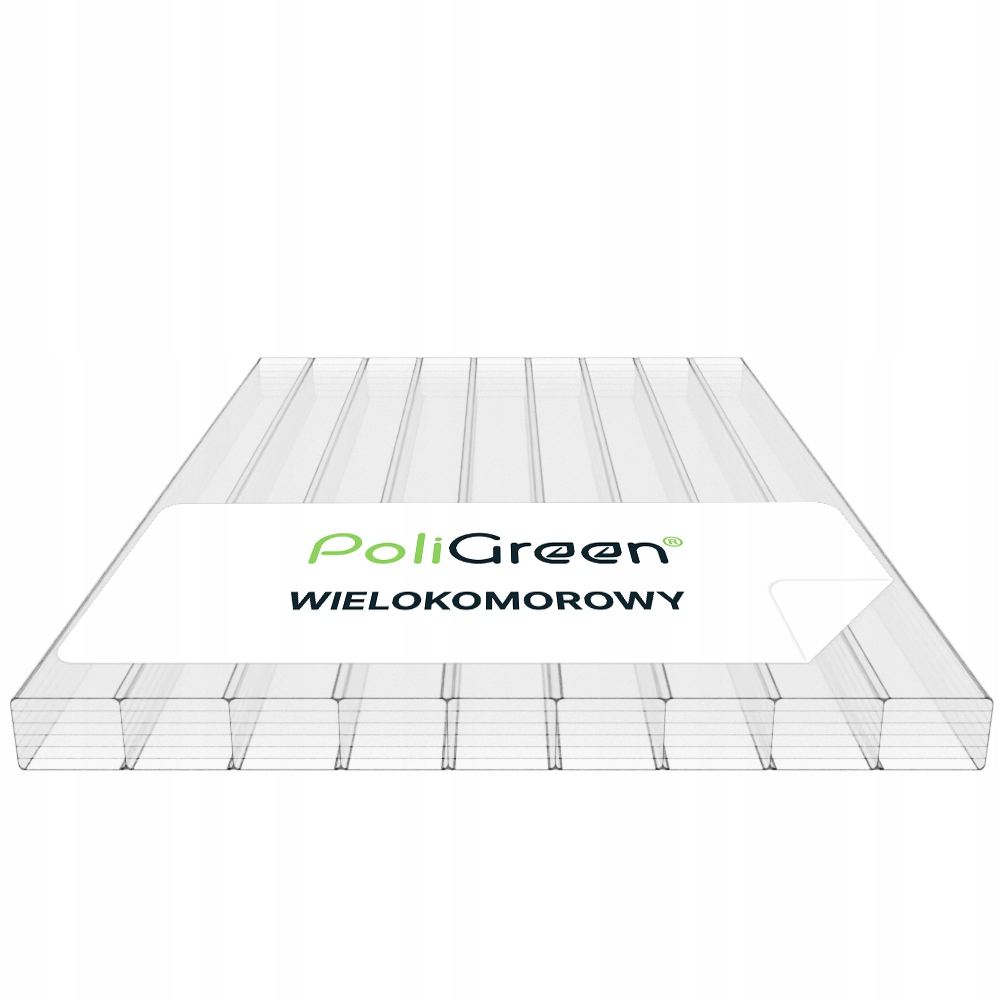 Poliwęglan wielokomorowy 3500x2100 bezbarwny 16 mm 7H