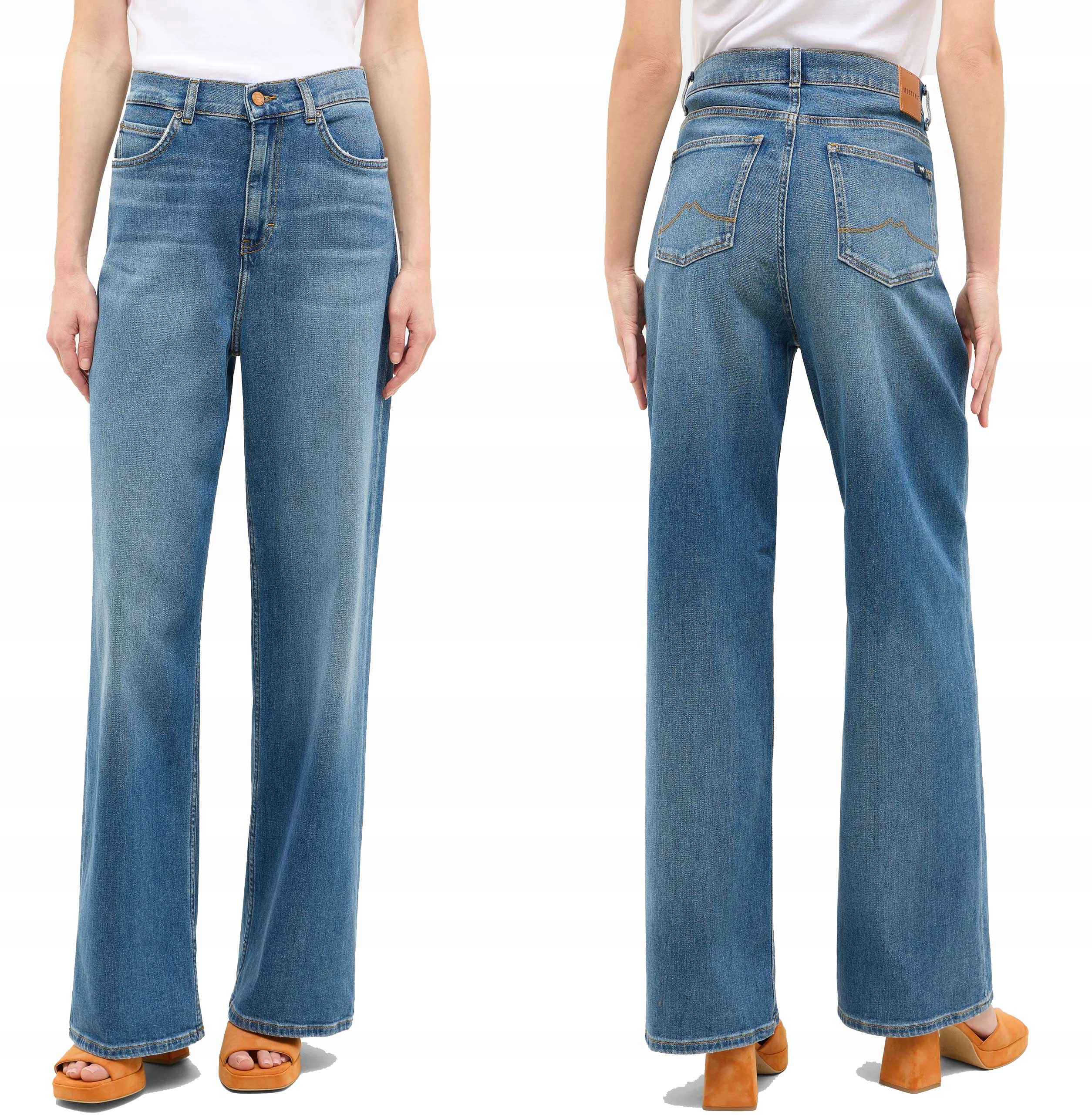 Mustang Luise Wide Liberated 521 dámské džíny široké W31 L36