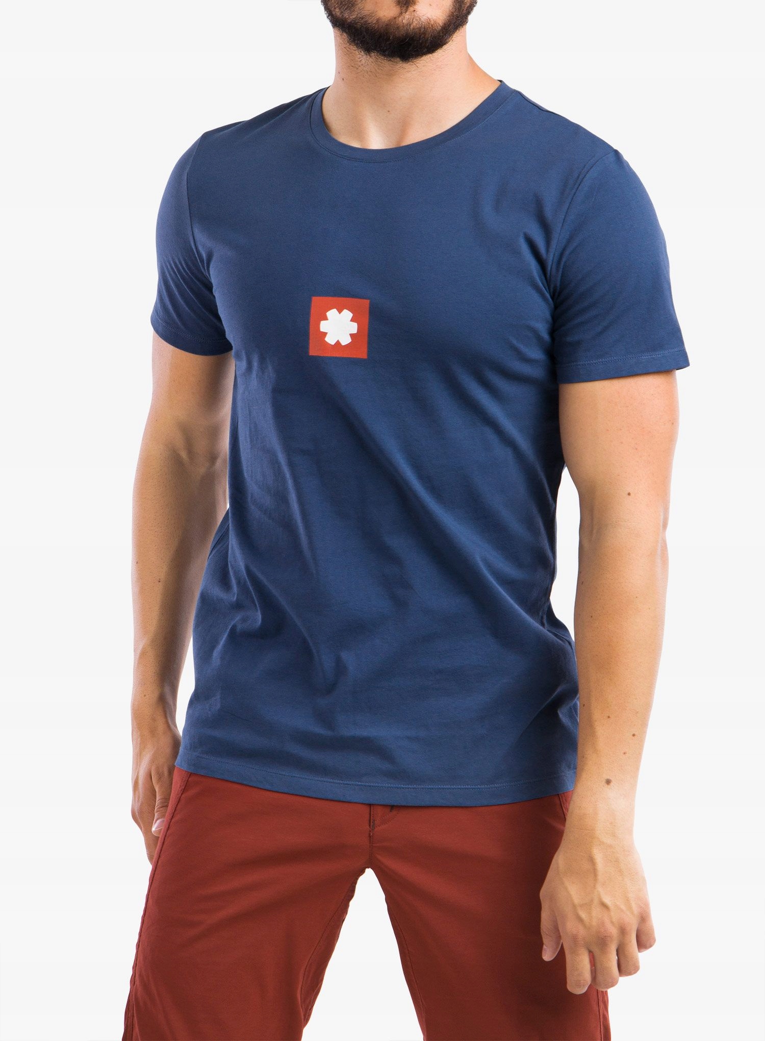 Bavlněné tričko Ocun T blue sargasso sea L