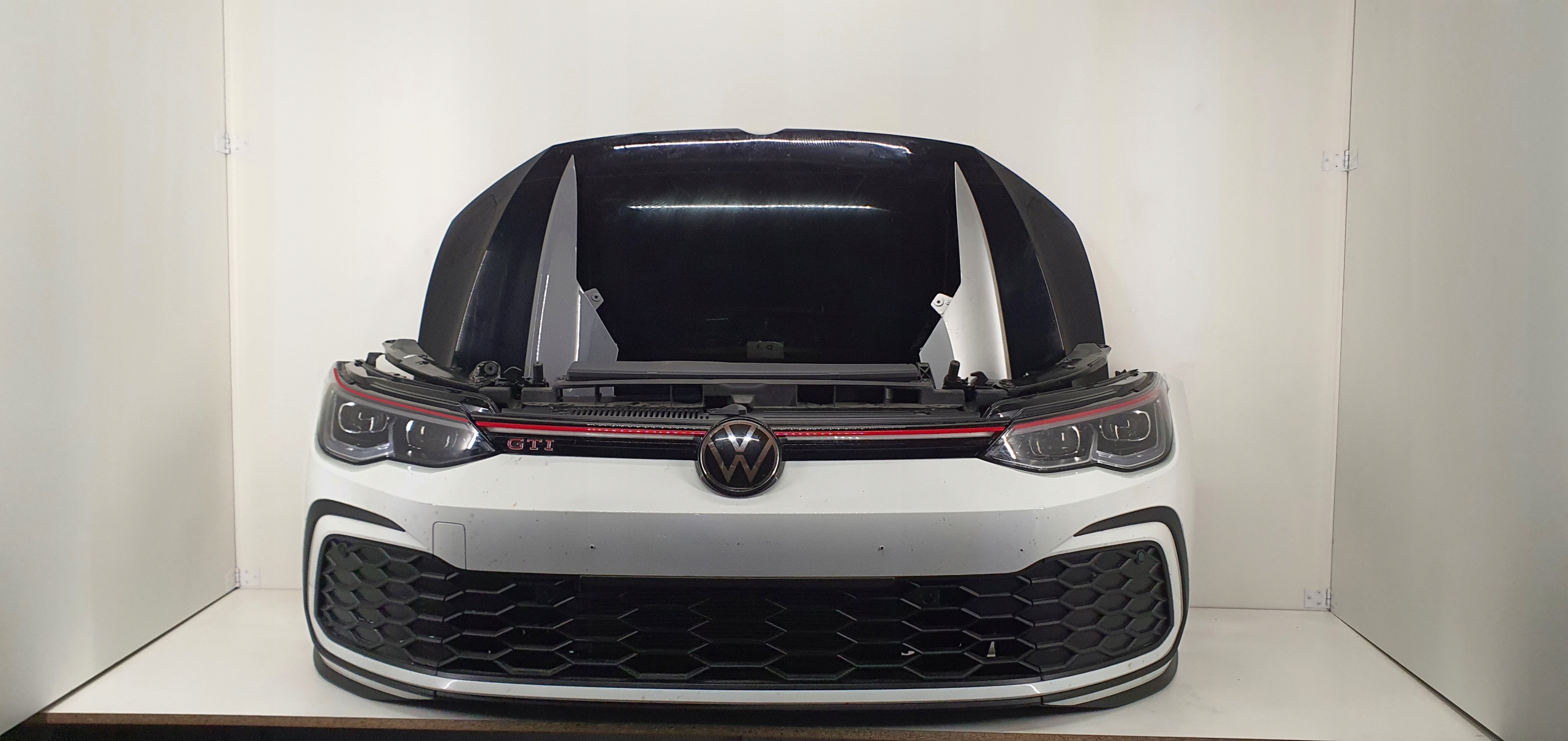 VW GOLF 8 VIII GTI KOMPLETNY PRZÓD ZDERZAK MASKA