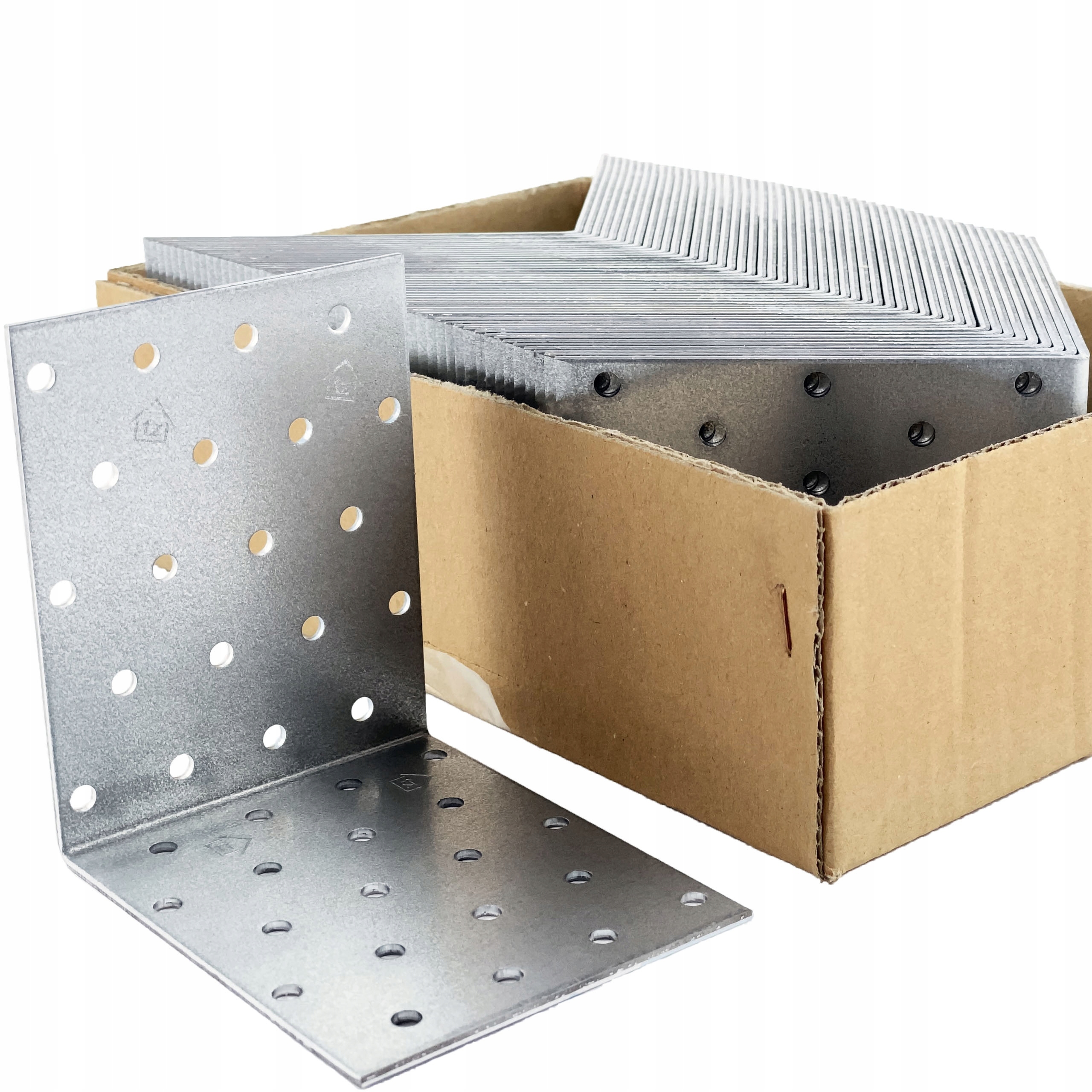 Spojka Tesařský úhelník KM12 100x100x80 50 Ks.