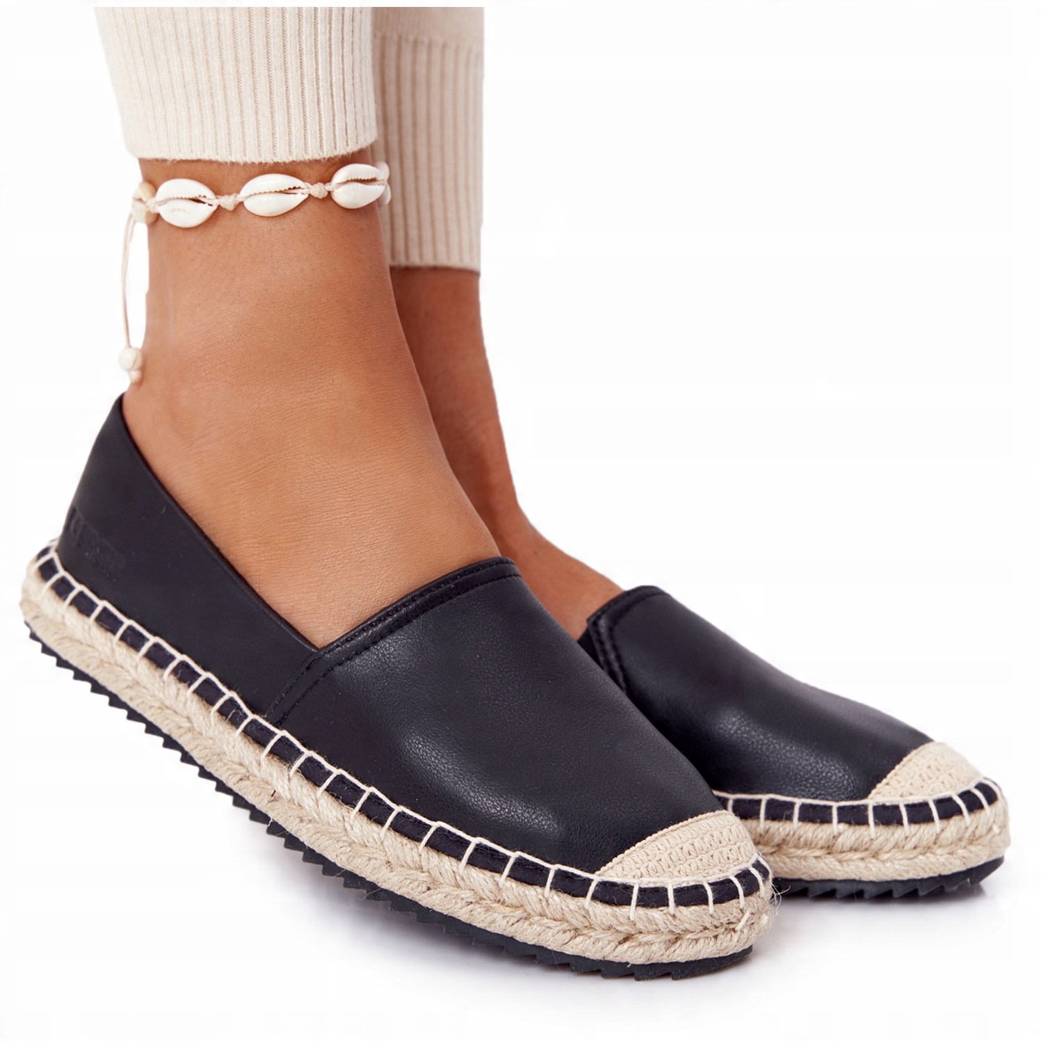 

Espadryle Big Star Plecionka HH274505 Czarne 38
