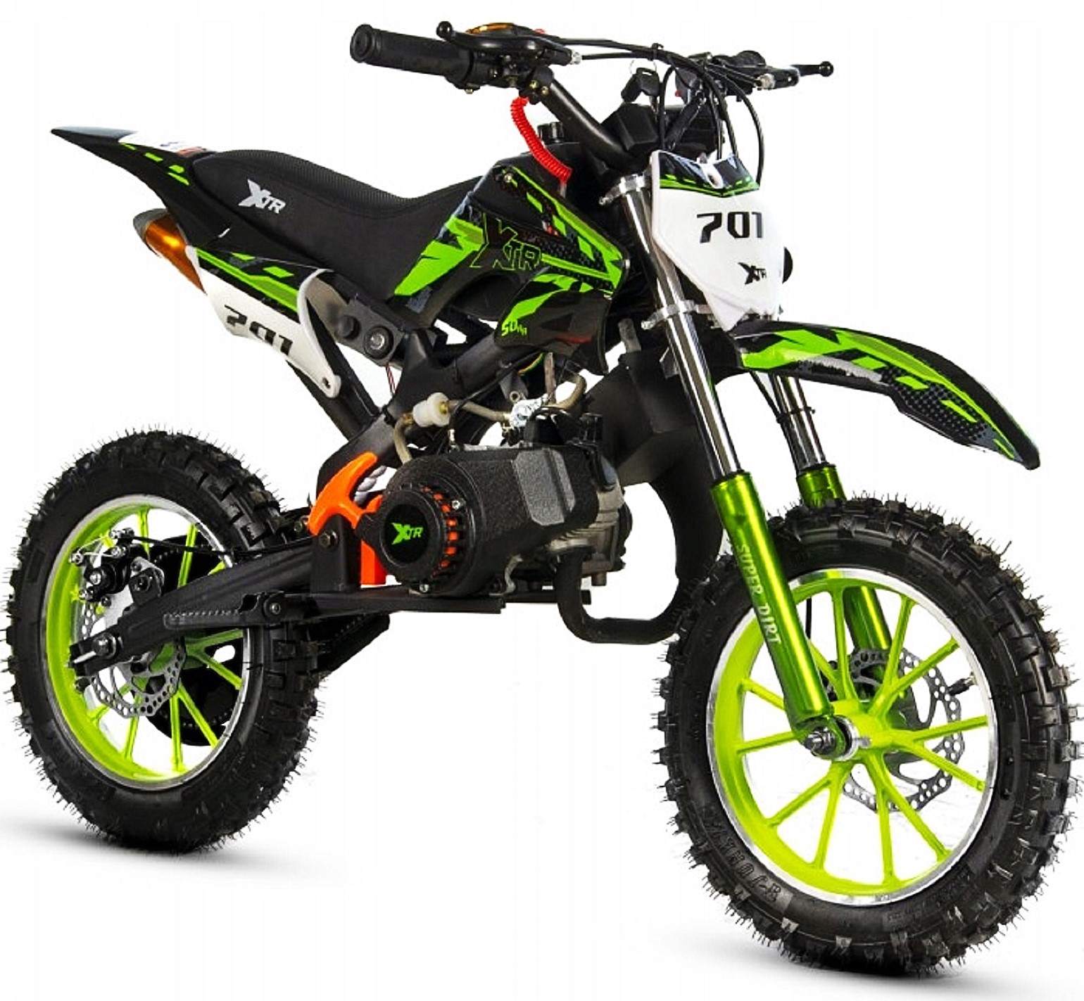 Motor Mini Cross Spalinowy XTR 701 49cm (E-Start) Prezent dzieci 6+ Limon