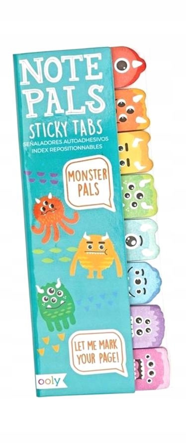 KARTECZKI SAMOPRZYLEPNE POTWORKI