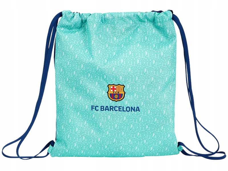 Duży Worek Szkolny Sportowy XL Fc Barcelona Blue