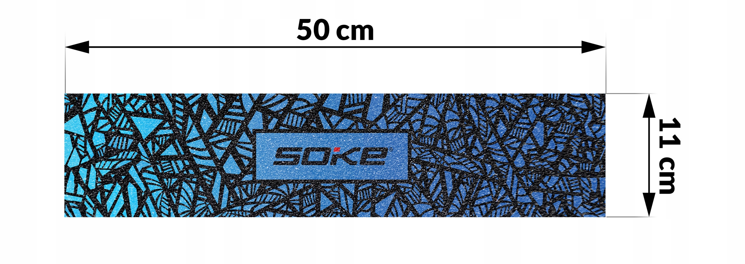 GRIP TAPE DO HULAJNOGI PAPIER ŚCIERNY TAŚMA NA HULAJNOGĘ SOKE SKATE Marka Soke