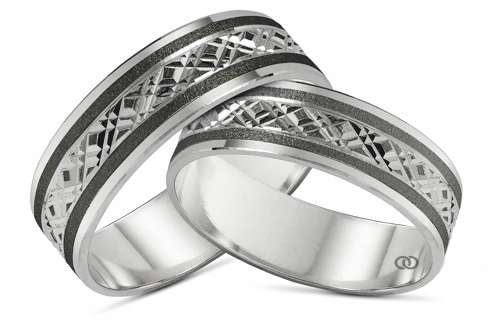 Stříbrný prsten ryzosti 925+GRAVÍROVÁNÍ 7 mm OB28 Svatba