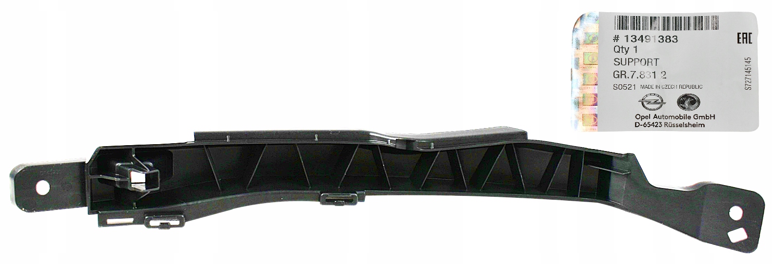 13491383 - КРОНШТЕЙН СКОЛЬЖЕНИЯ БАМПЕРА OPEL INSIGNIA B ПРАВЫЙ ORI