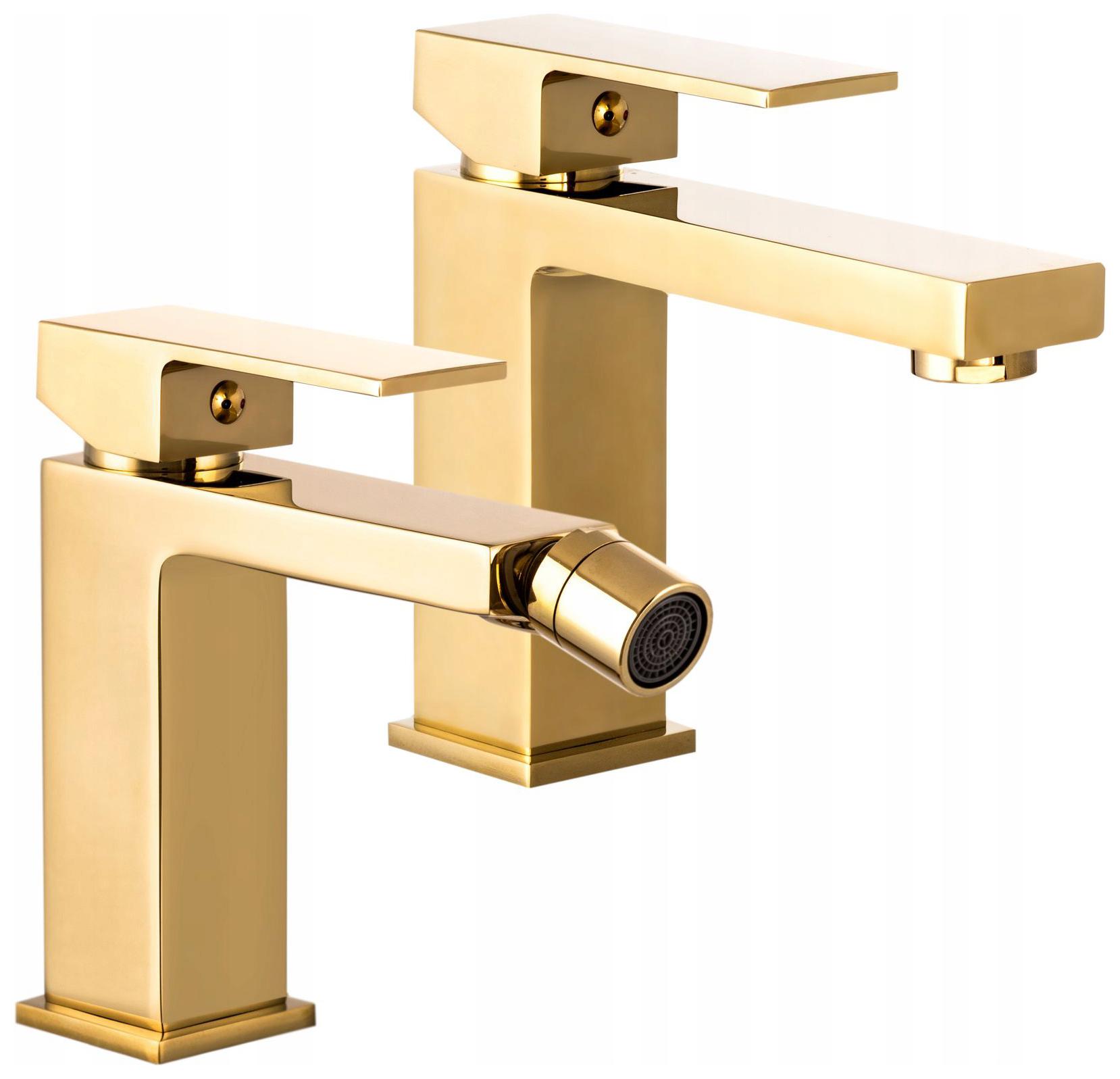 Zlatá Súprava: Nízka Umyvadlová Batéria Bidetová Batéria Ister