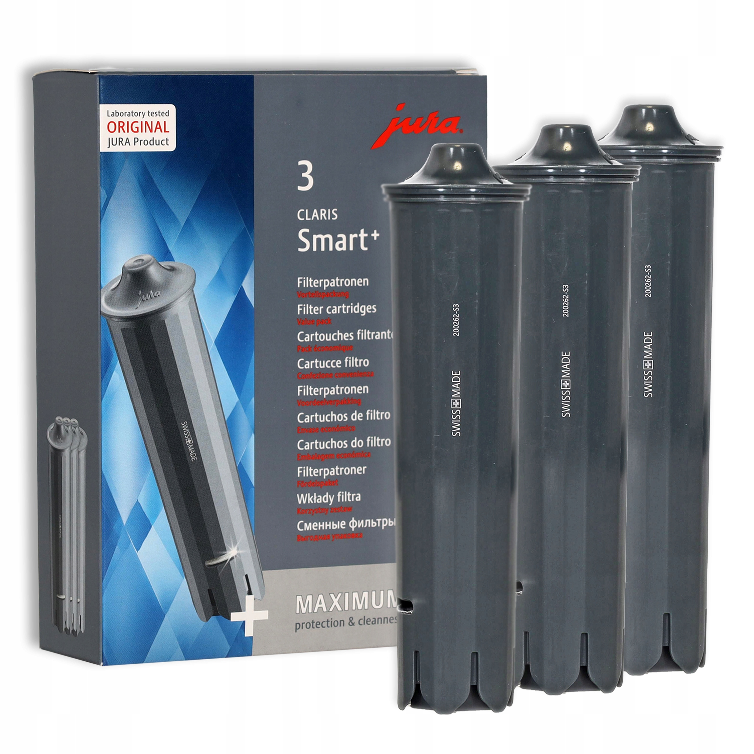 

Filtr wody Jura Claris Smart+ 3szt