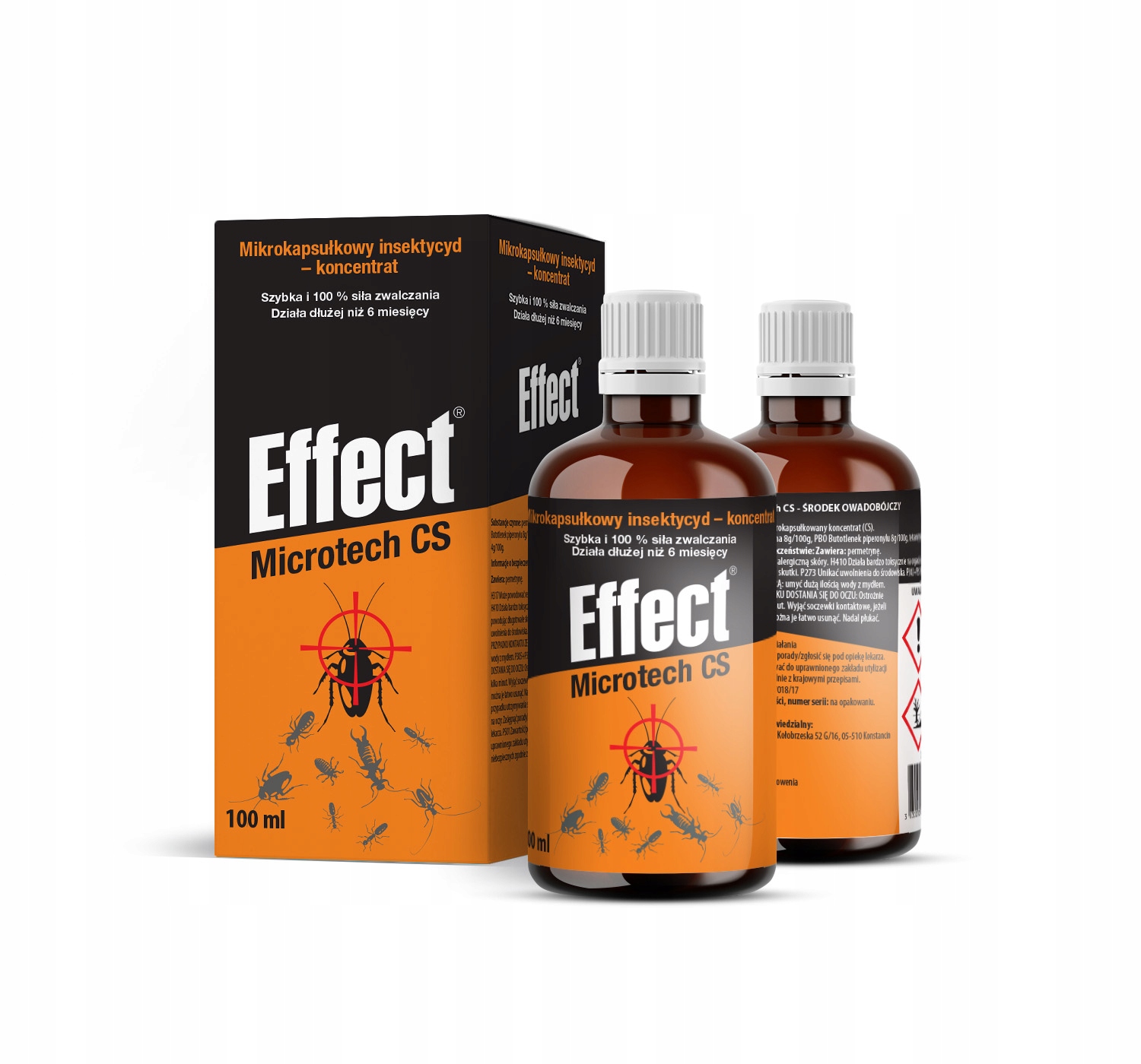 NAJSILNIEJSZY OPRYSK MOCNY ŚRODEK PREPARAT PŁYN NA PAJĄKI PAJĘCZAKI EFFECT Producent Effect