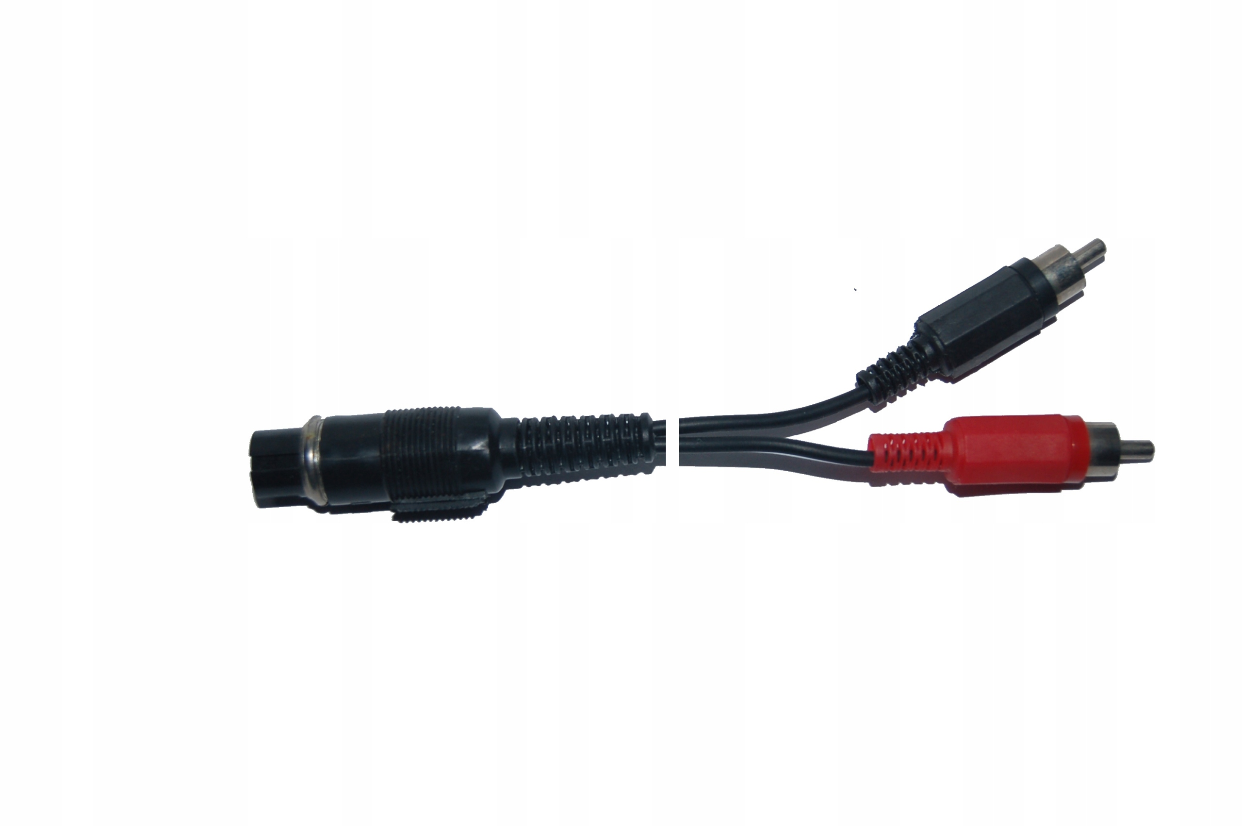 Kabel gniazdo Din NM590 2 wtyki Rca 1m