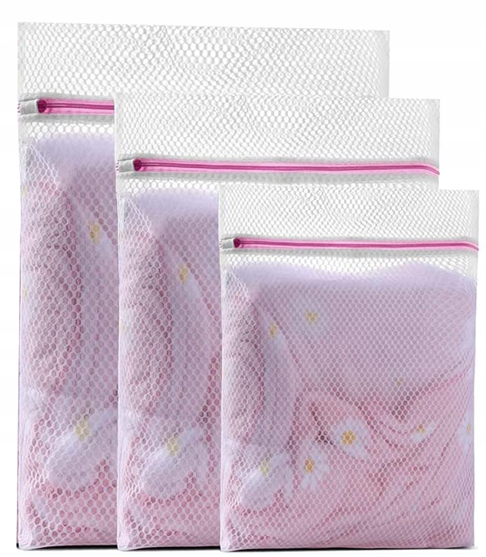 

Worek Do Prania Bielizny Siatka Worki 3 sztuki