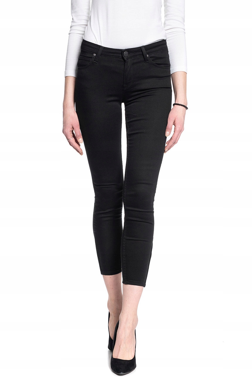 LEE SCARLETT DAMSKIE SPODNIE JEANSY RURKI W25 L31 Skład materiałowy Bawełna