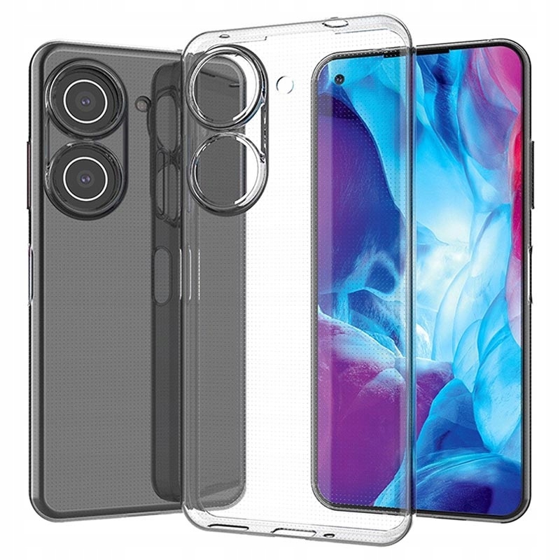 

Etui Silikon Clear Do Asus Zenfone 9 Szkło 9H