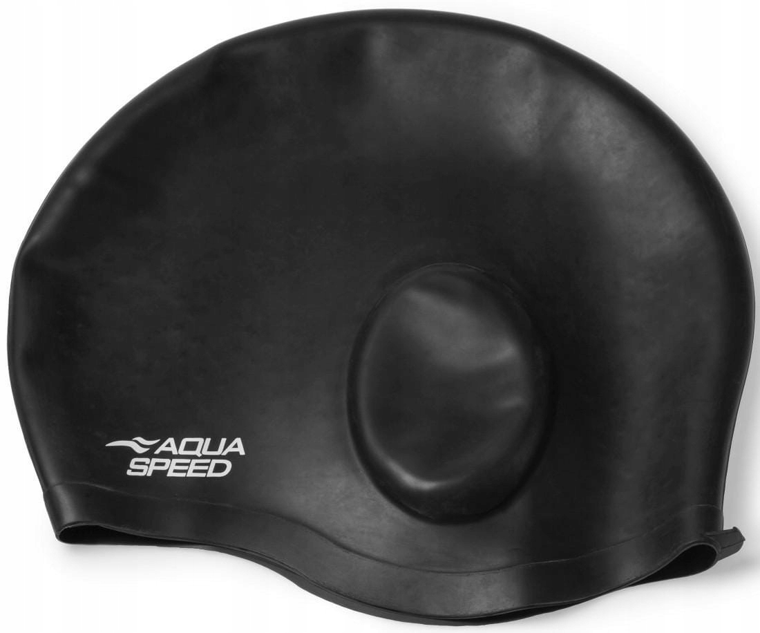 Czepek silikonowy na ucho Aqua Speed Ear Cap Comfort czarny