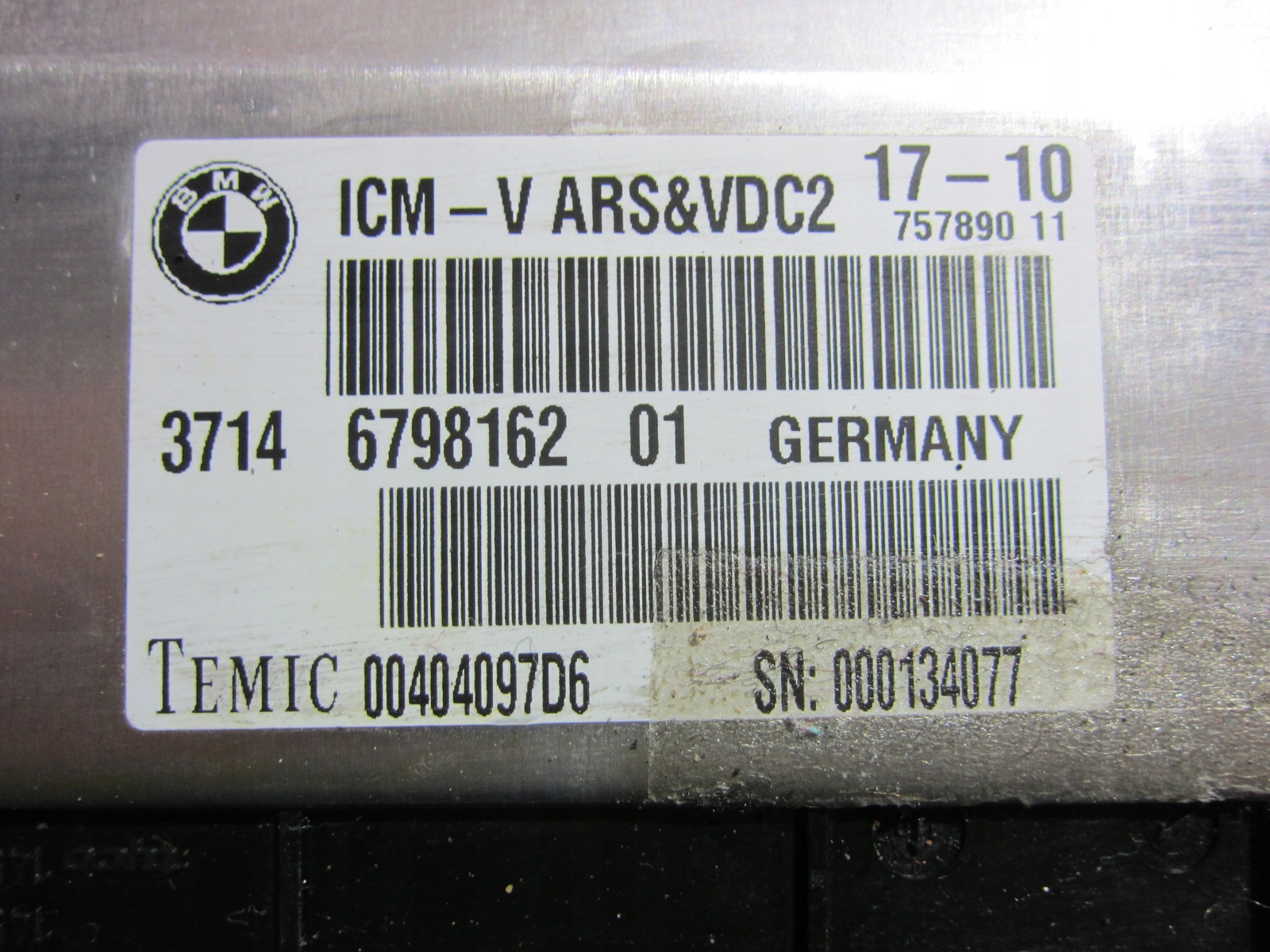 modulo Centralina ICM BMW F01 750i 6798162