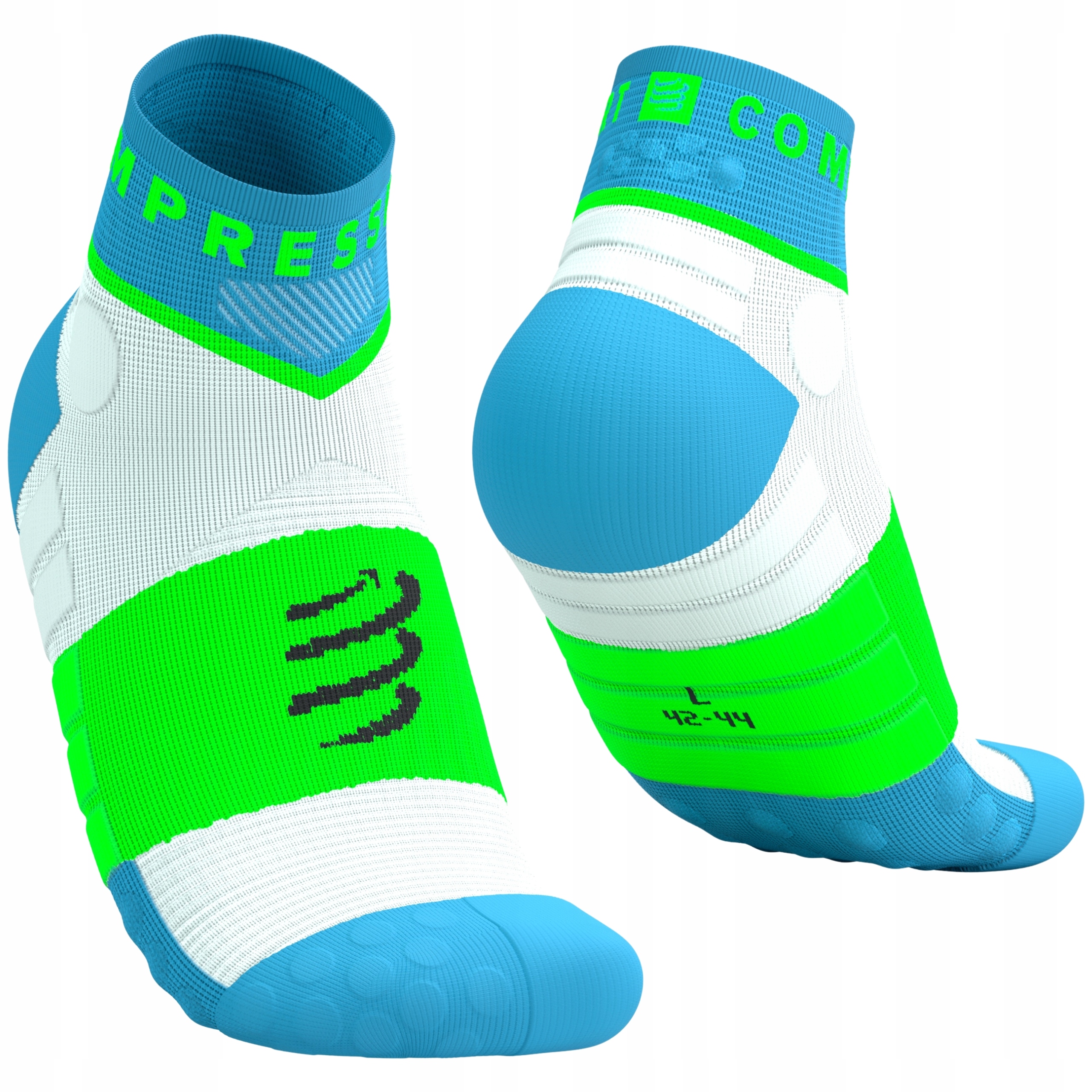 Skarpety Kompresyjne do Biegania Compressport Ultra Trail Low Socks V2.0 T1