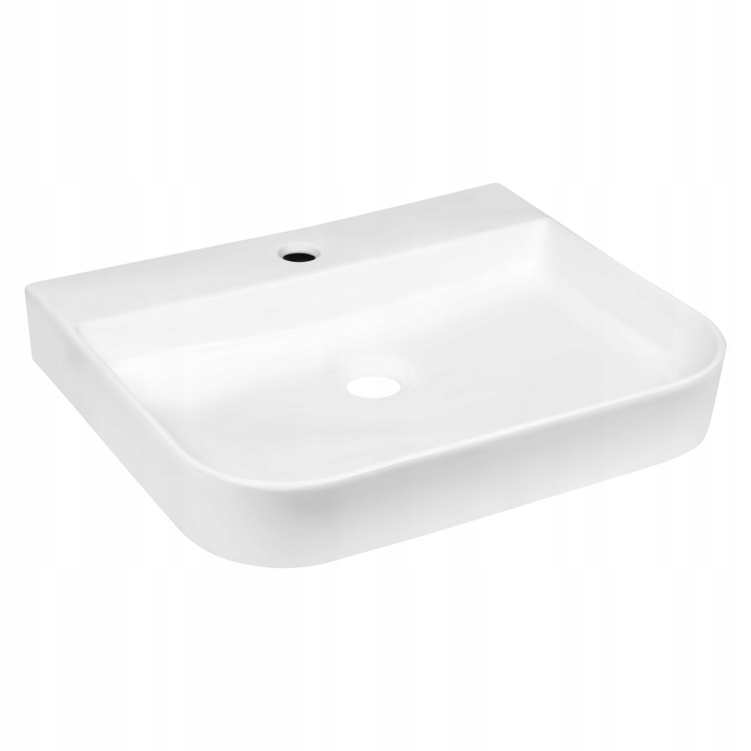 Umywalka ceramiczna nablatowa stawiana KR-43