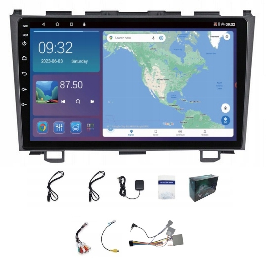 Autorádio S Gps Navigací Android Honda Crv 2007-2011 Wifi Carplay Usb Bt 2/64GB