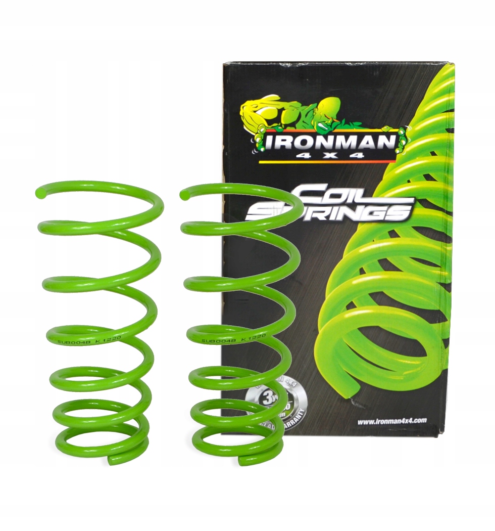 SUB004B - SUBARU FORESTER 02-08 задні пружини 35 мм + 200 кг