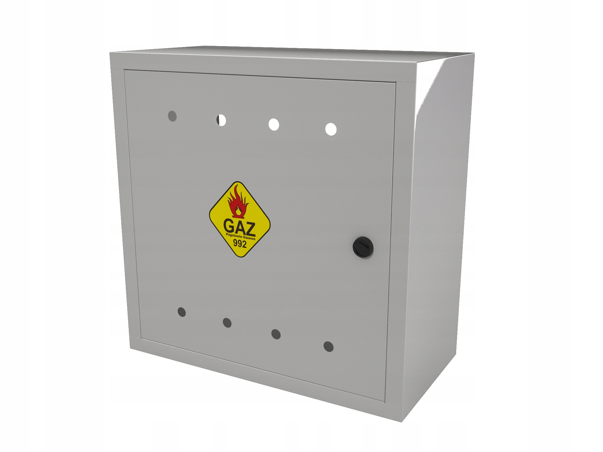 Plynová Skříňka Skříň 50x50x25 Popel S Zády