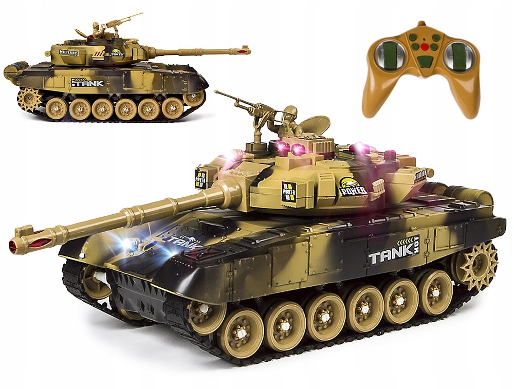 

Duży Czołg Zdalnie Sterowany Rc War Tank 9995 45cm