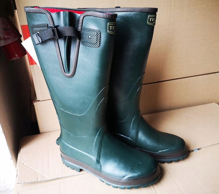 Tigar 93019 Highlander Neo lovecké holínky zateplené neoprenem vel.41