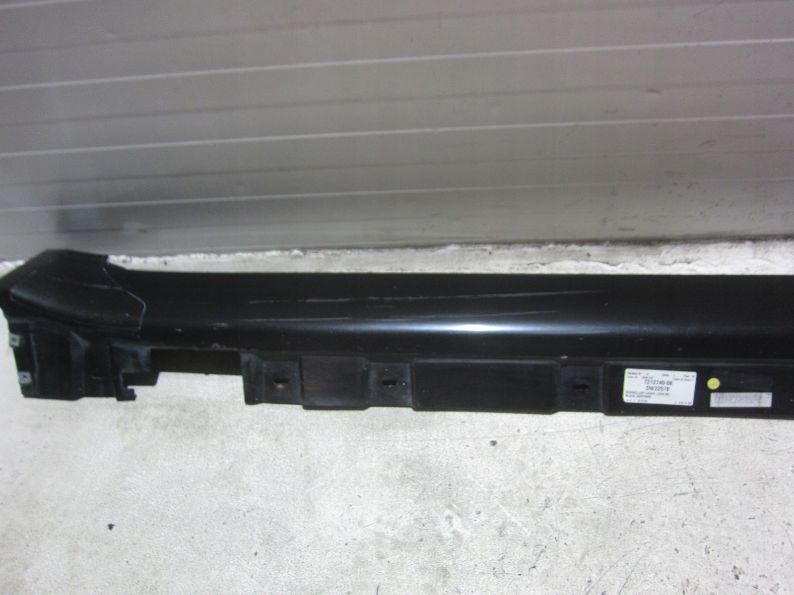 BMW F02 LONG moulding threshold threshold right 475 BLACK SAPPHIRE black MPAKIET