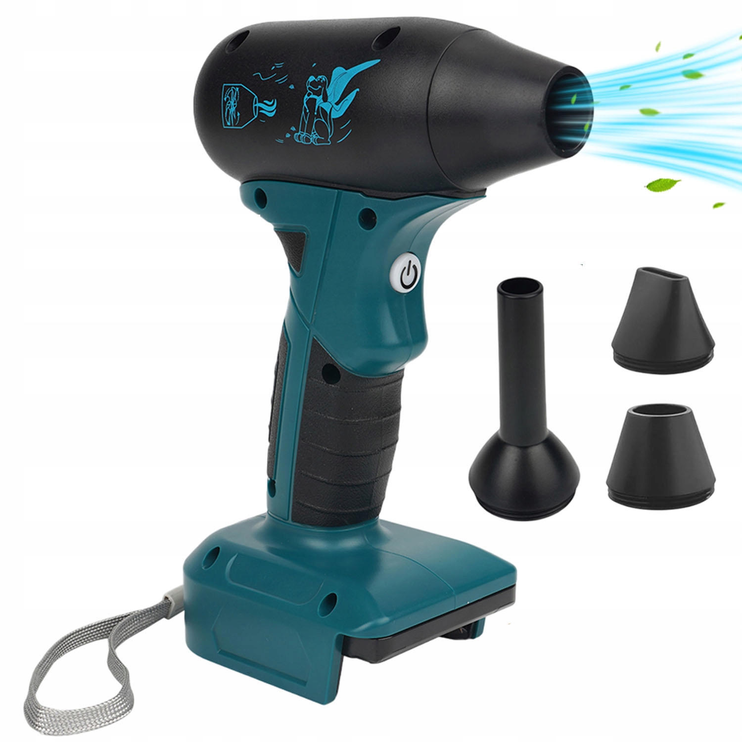 Mocna Elektryczna Dmuchawa Sprężone Powietrze Kompresor Air Duster do Kurzu