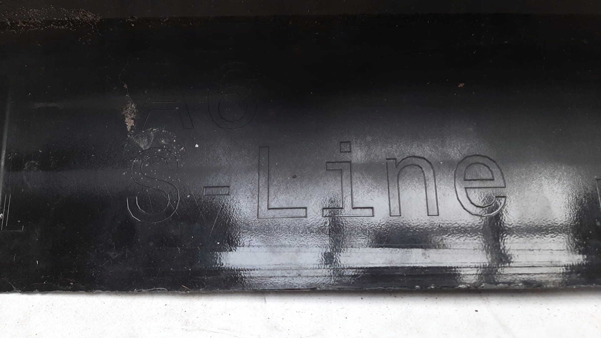 AUDI A6 4G C7 LIFT S-LINE 14- moulding threshold right threshold right 4G0853860H