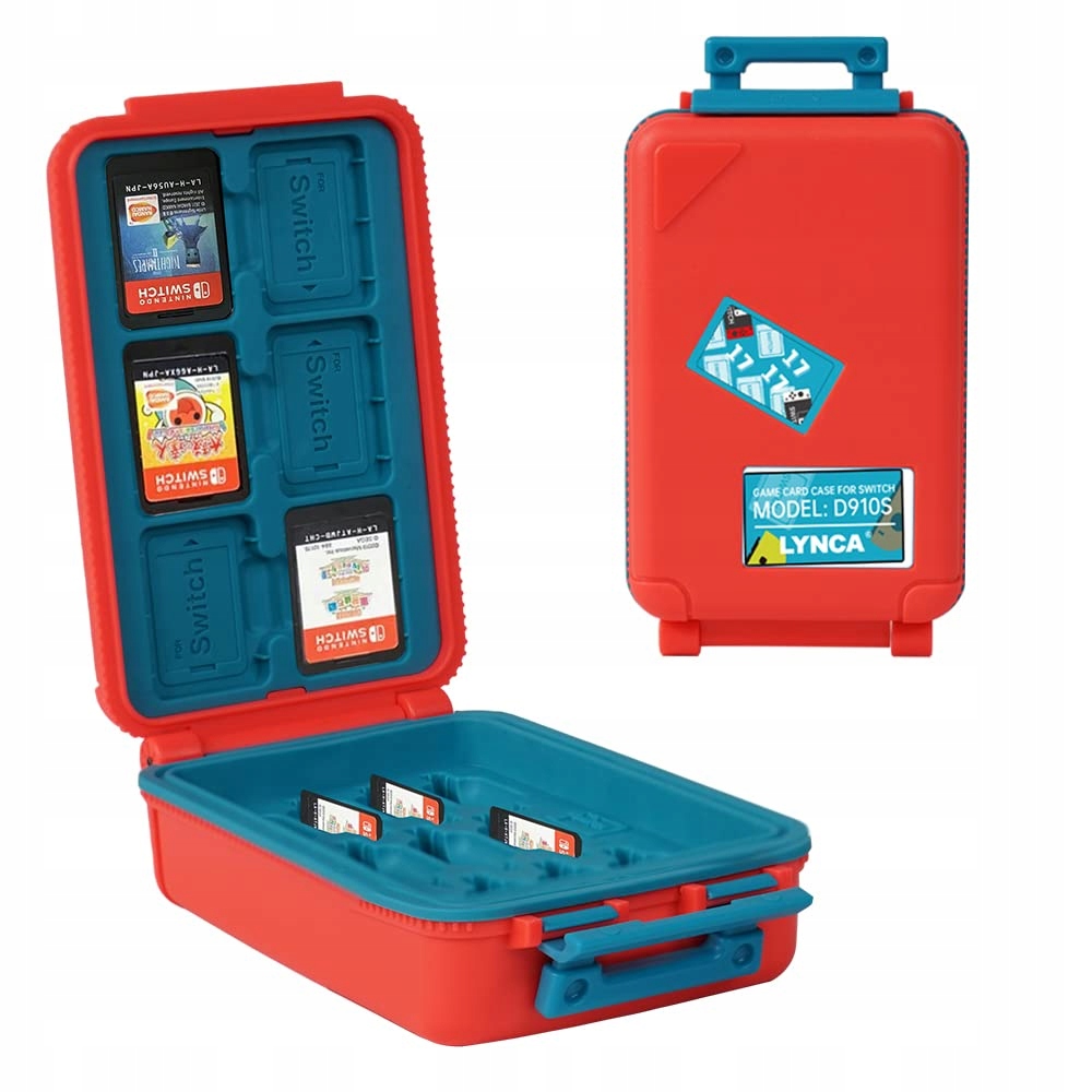 PUDEŁKO FUTERAŁ ETUI Case Pokrowiec na 17x Gry do Nintendo Switch OLED Lite