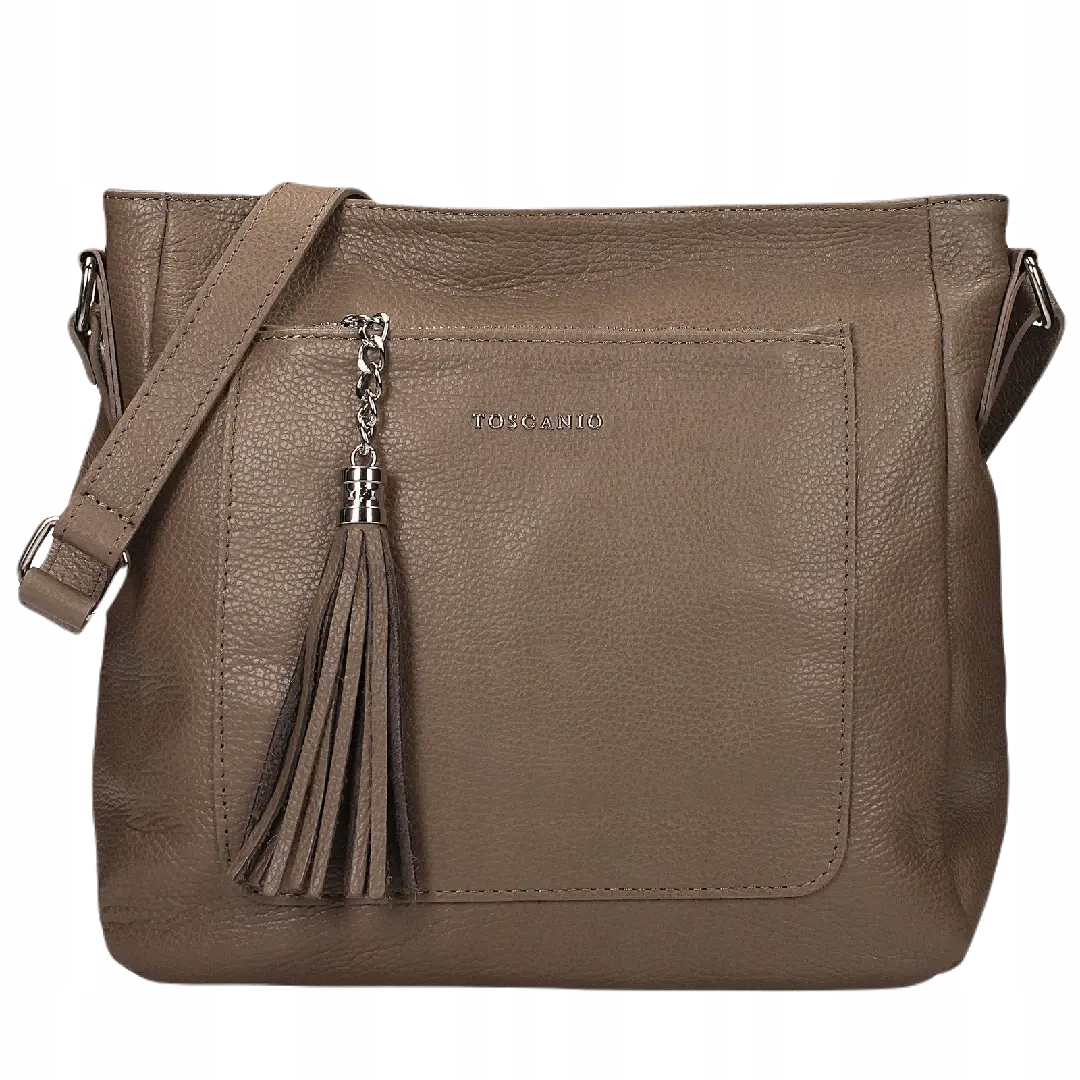 Dámská kabelka přes rameno Toscanio F214 c. béžová D40