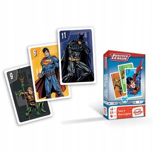 GRA KARTY DO GRY PIOTRUŚ MEMO LIGA SPRAWIEDLIWYCH Wydawca Piatnik