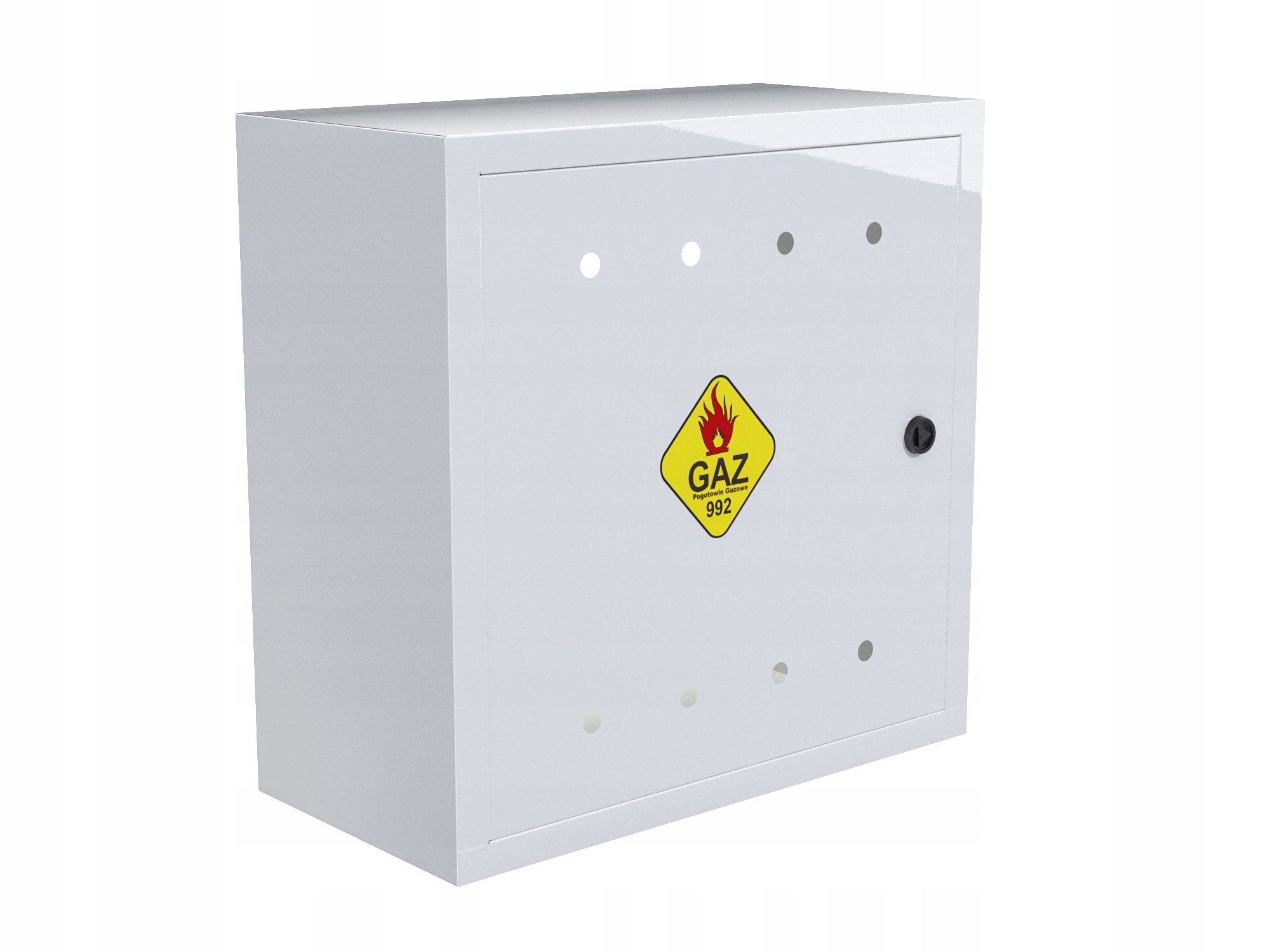 Gazová Skrinka 50x50x25 Gaz Biela