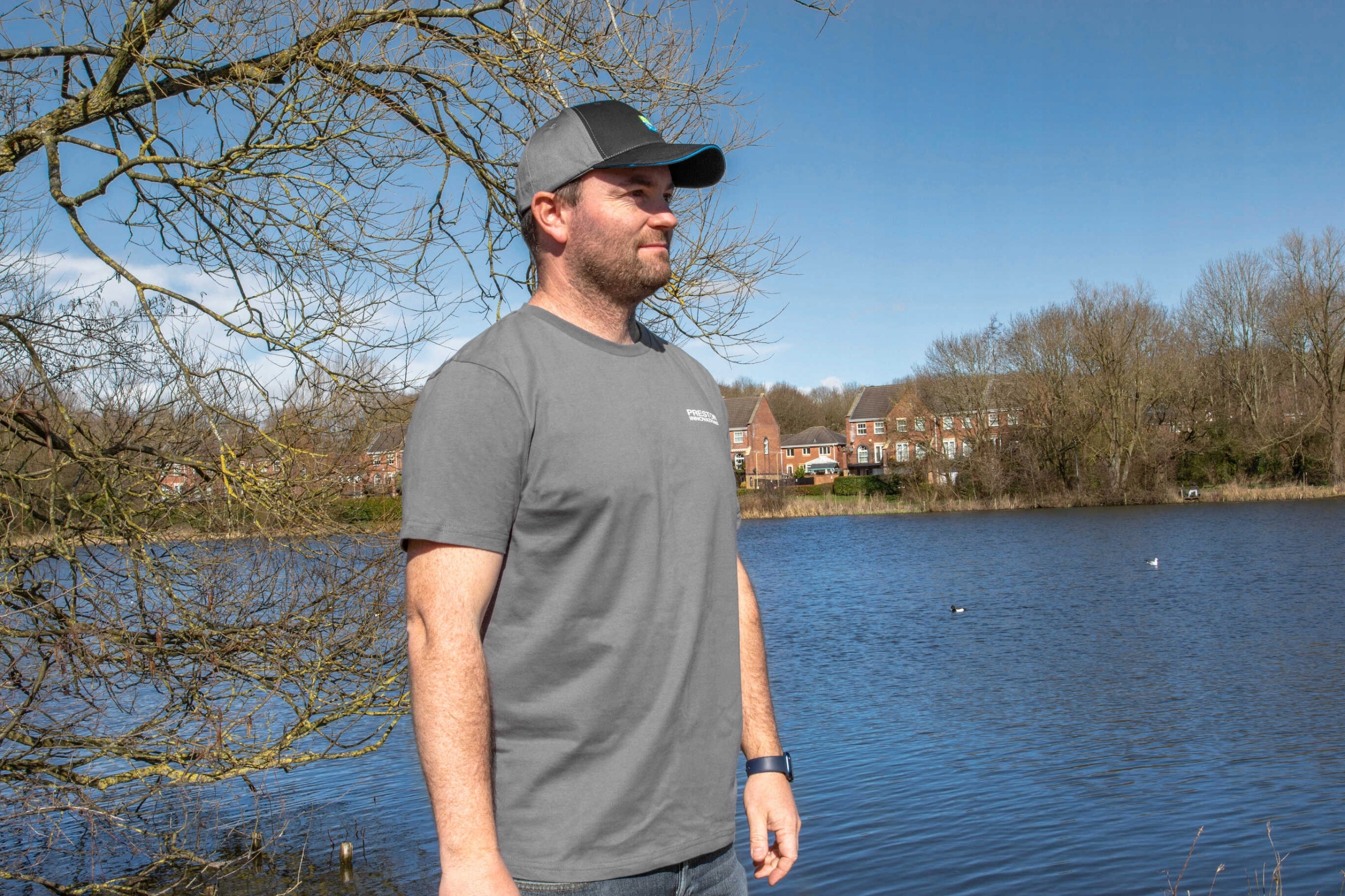 PRESTON Koszulka T-shirt Grey NEW roz. XL Stan opakowania oryginalne