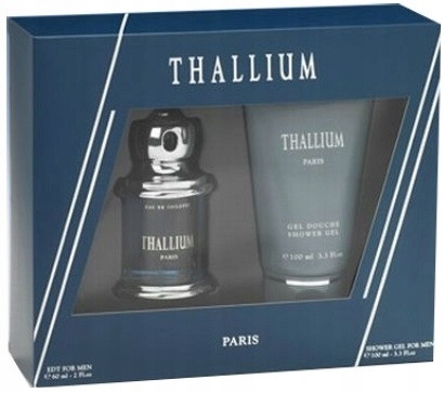 Paris Bleu Thallium Zestaw Upominkowy dla Męzczyzn Żel & Edt